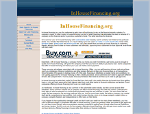 Tablet Screenshot of inhousefinancing.org
